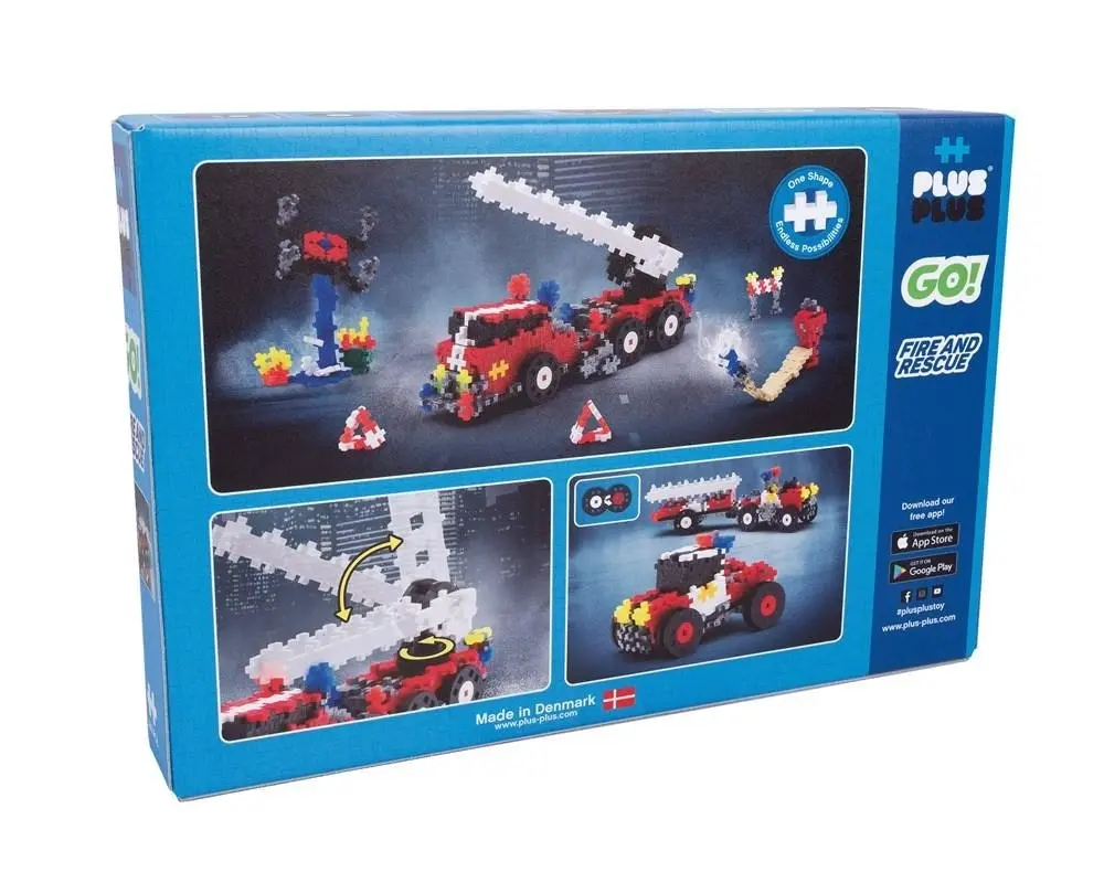 Plus-Plus - Go! Fire and Rescue - 500pcs