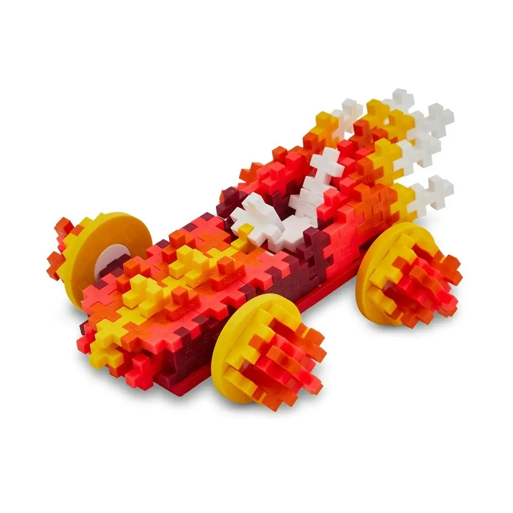 Plus-Plus - Color Cars - Fire - 200 pcs Tube