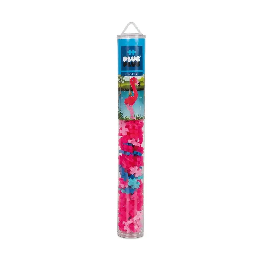 Plus-Plus - Flamingo - 100 pcs Tube