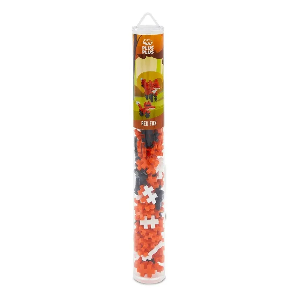 Plus-Plus - 100 pcs tube Red Fox