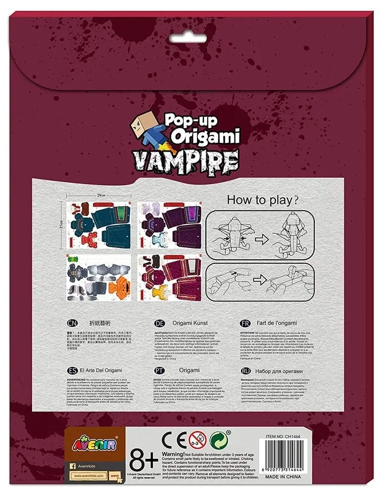 Avenir - Pop-Up Origami - Vampire