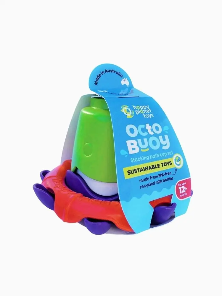 Happy Planet Toys - Octo-buoy Stacking Bath Cups