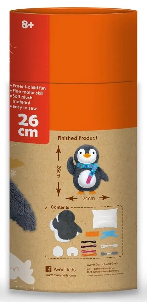 Avenir -  Sewing - Doll - Penguin