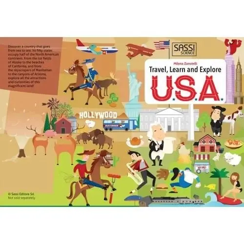 Sassi - Travel, Learn and Explore - USA 205 pce