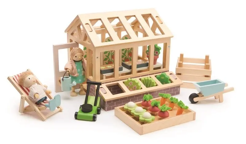 Tender Leaf - Greenhouse with Garden Set