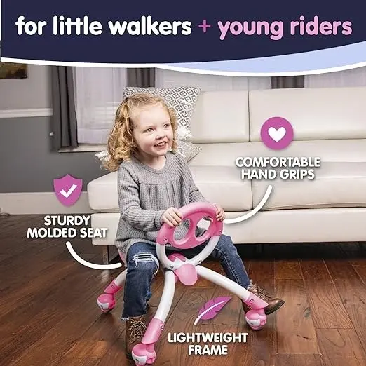 YBIKE - Pewi - Ride On/Walker - Pink