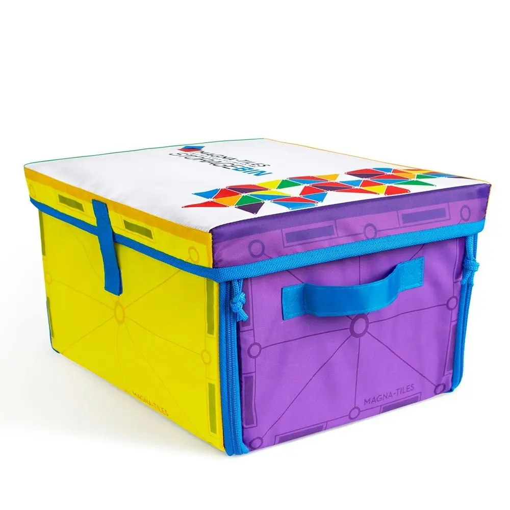 MAGNA-TILES - Storage Bin & Interactive Play Mat