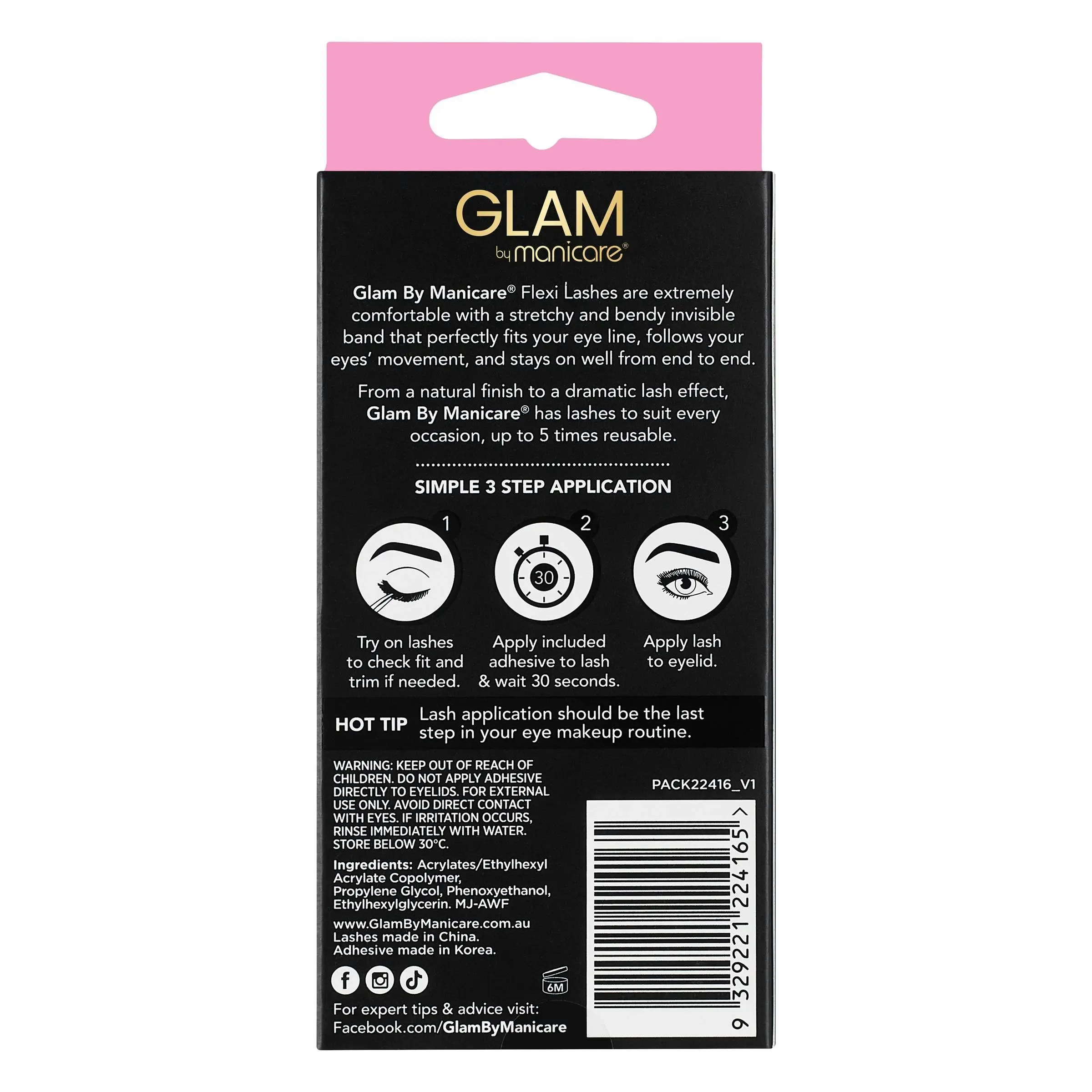 Manicare Glam Flexi Lash Intense Ariel