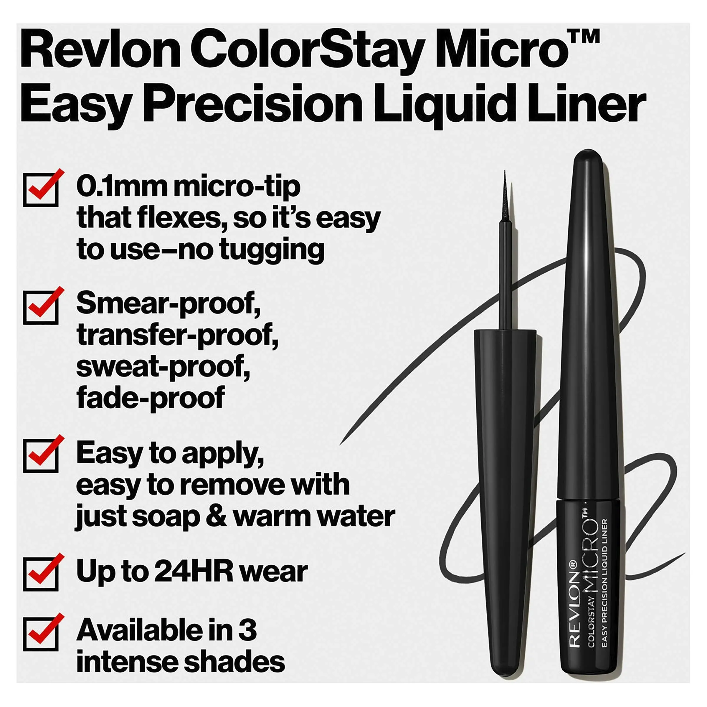 Revlon Colorstay Micro Liquid Liner Black