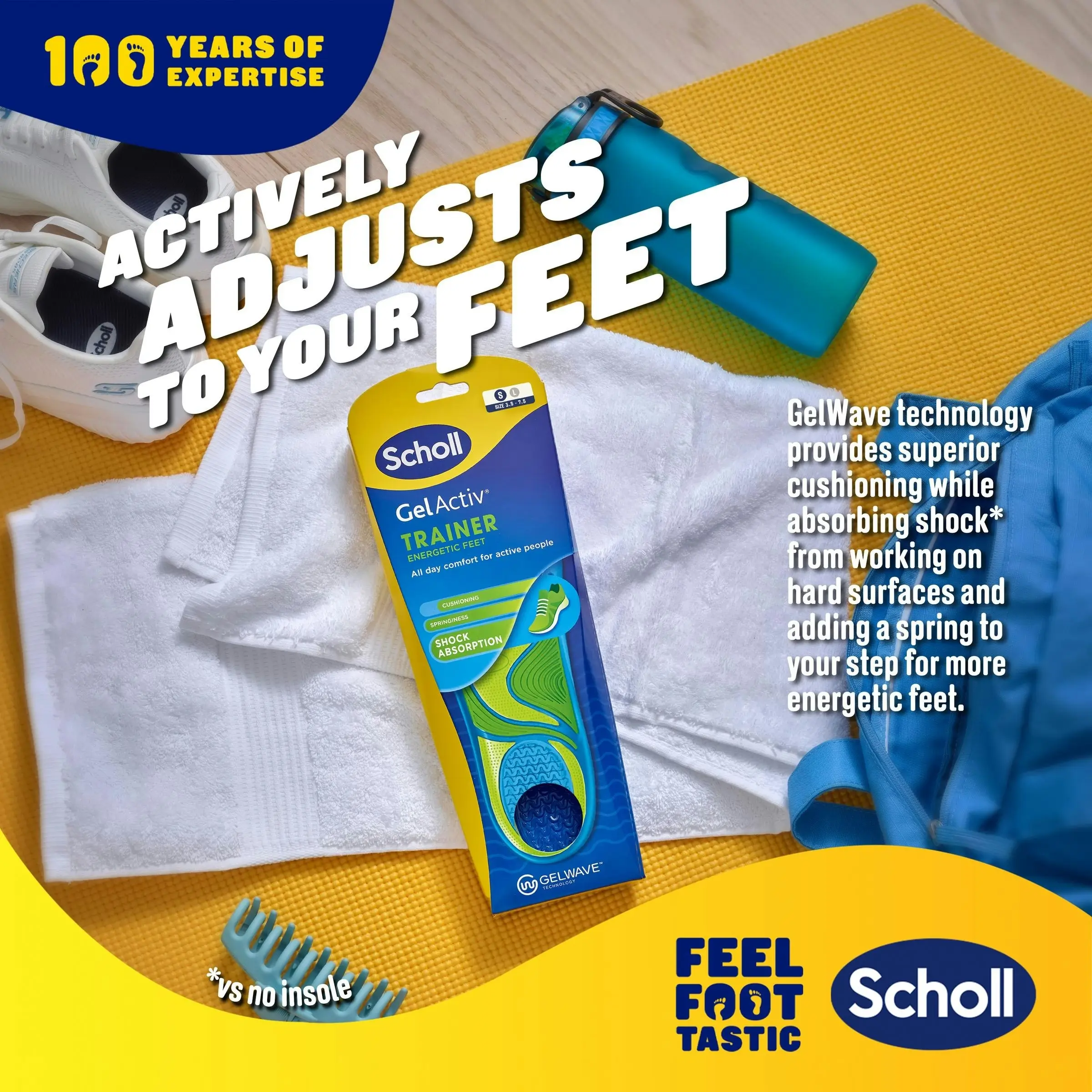 Scholl Gel Activ Insole Sport Small