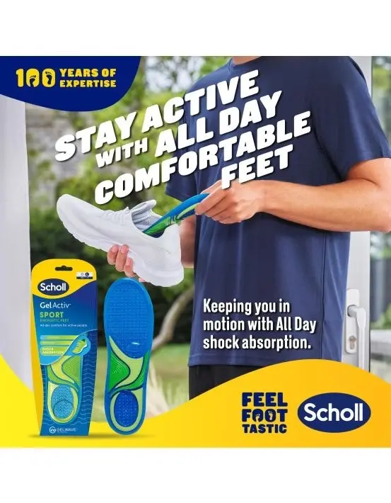 Scholl Gel Activ Insole Sport Large