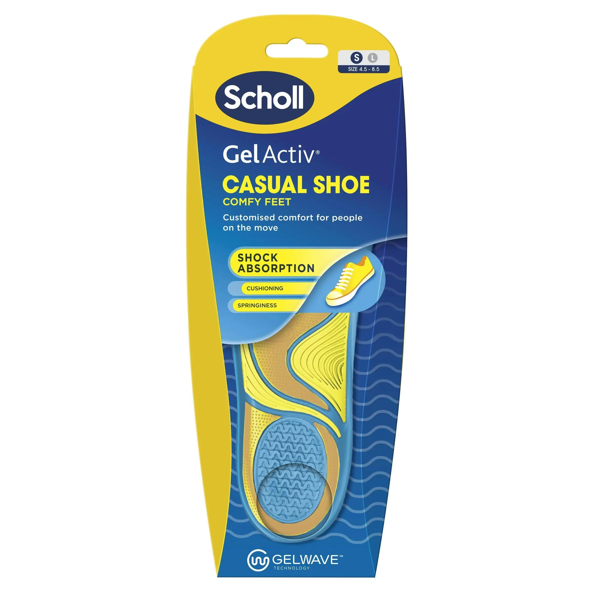 Scholl Gel Activ Insole Casual Small