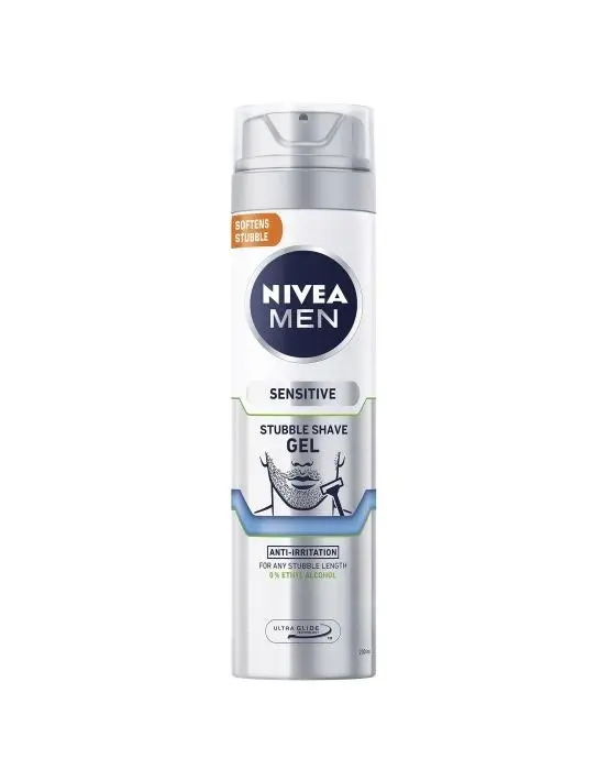 Nivea Men Shaving Gel One Stroke Sensitive 200ml