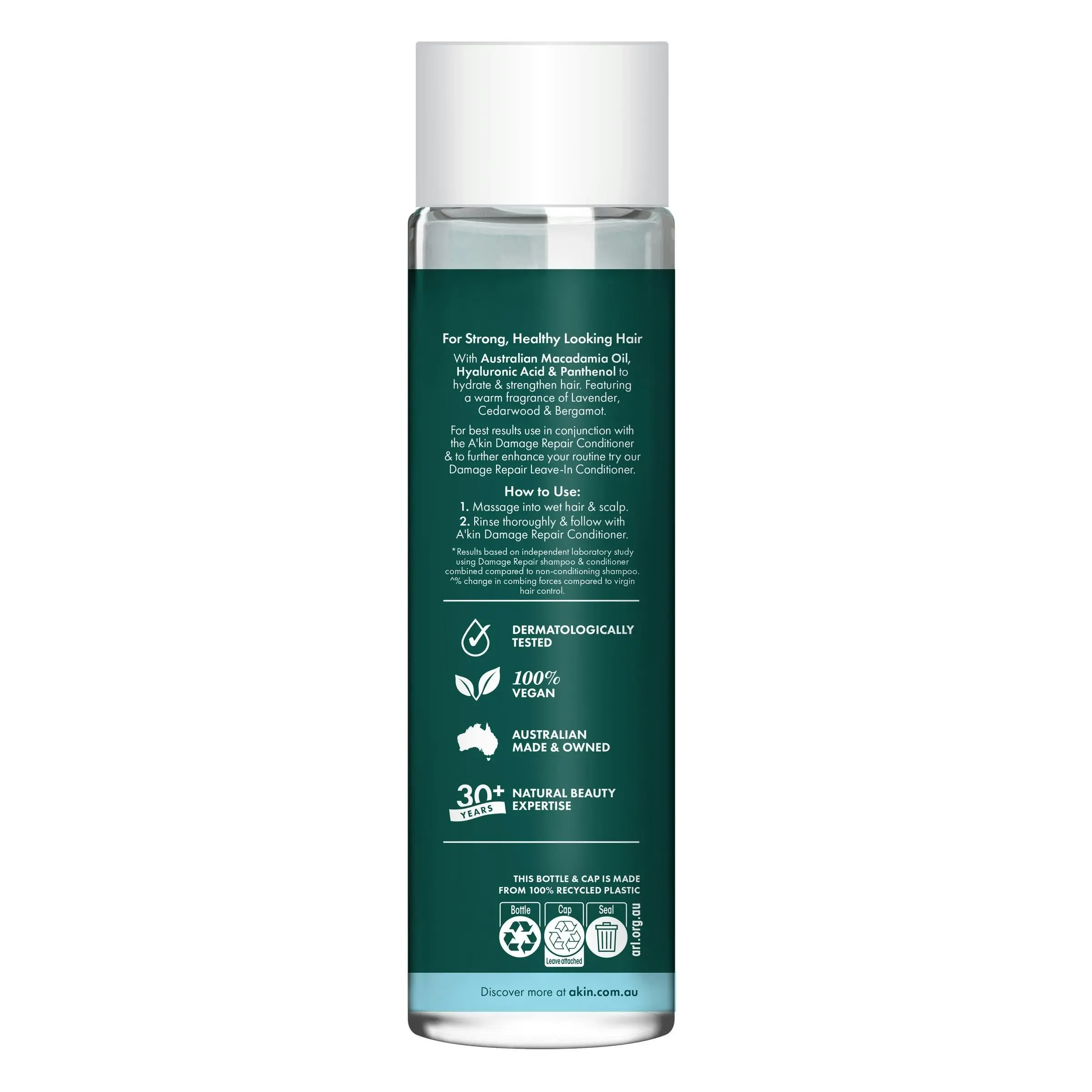 A'kin Damage Repair Shampoo 375ml