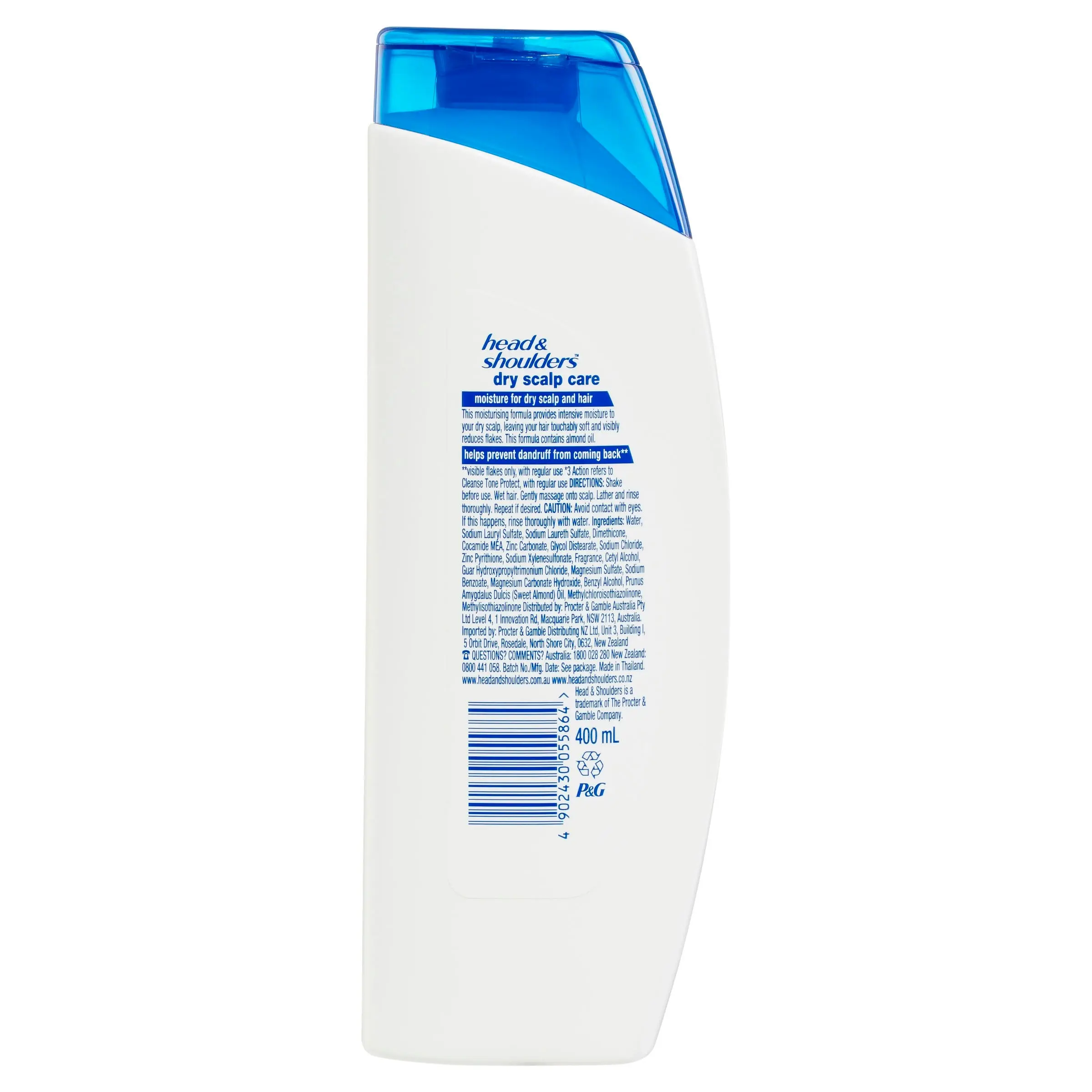 Head & Shoulders Dry Scalp Care Anti Dandruff Shampoo with Coconut Oil for Dry Scalp 400 ml