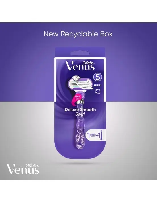 Gillette Venus Deluxe Smooth Swirl Razor