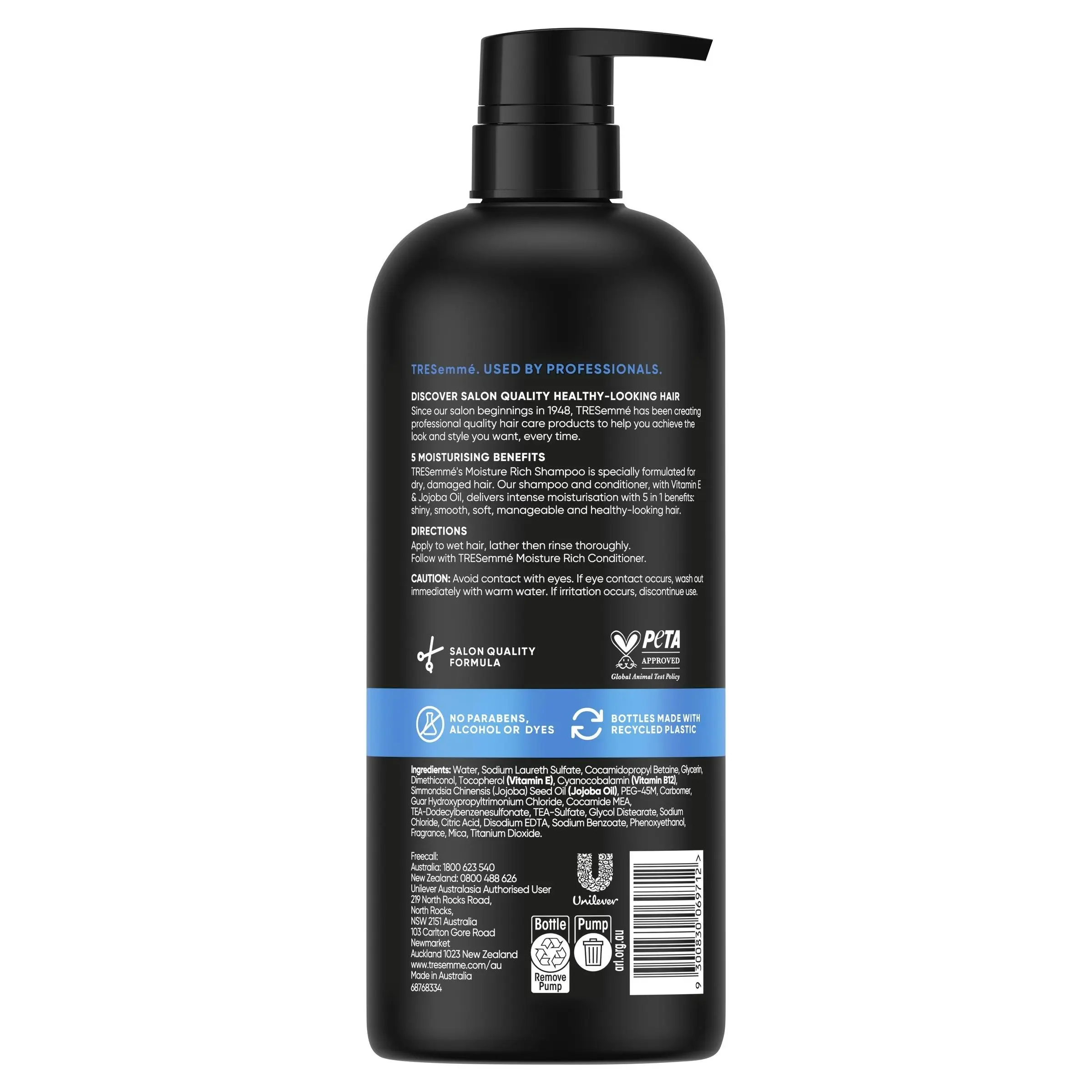 Tresemme Moisture Rich Shampoo 940ml