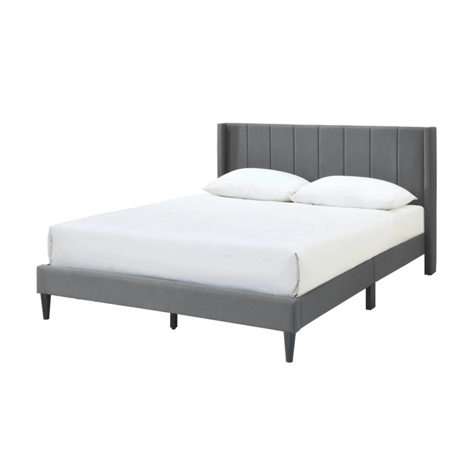 Samson Queen Bed Frame Charcoal