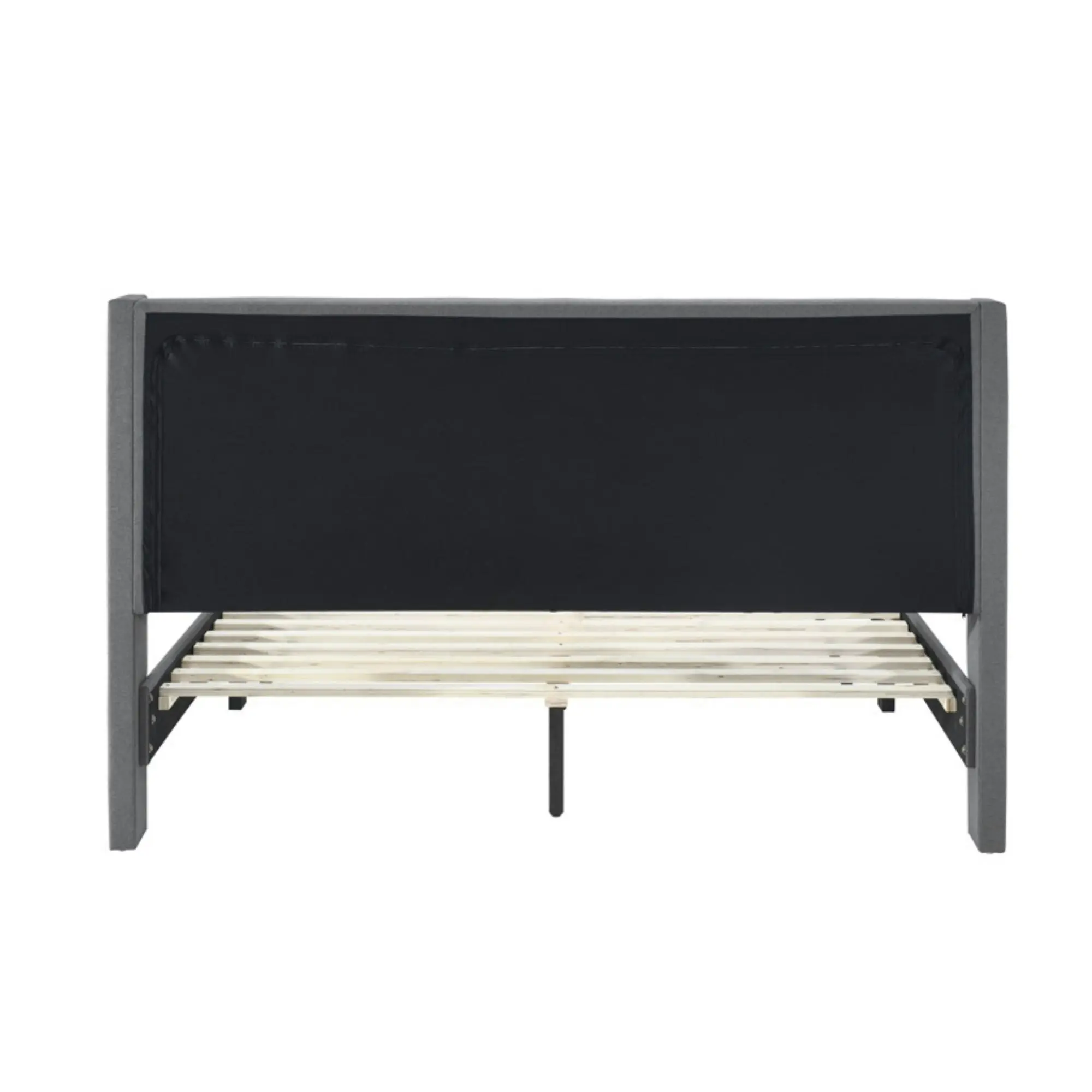 Samson Queen Bed Frame Charcoal