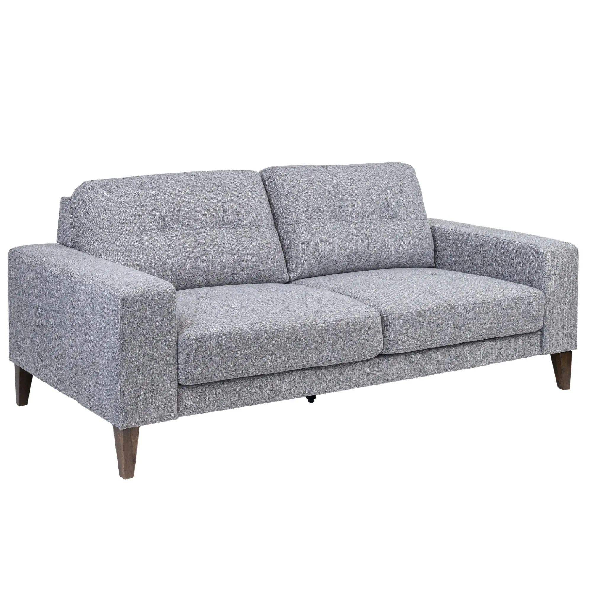 Juliet 2 + 3 Seater Fabric Sofa Set Grey