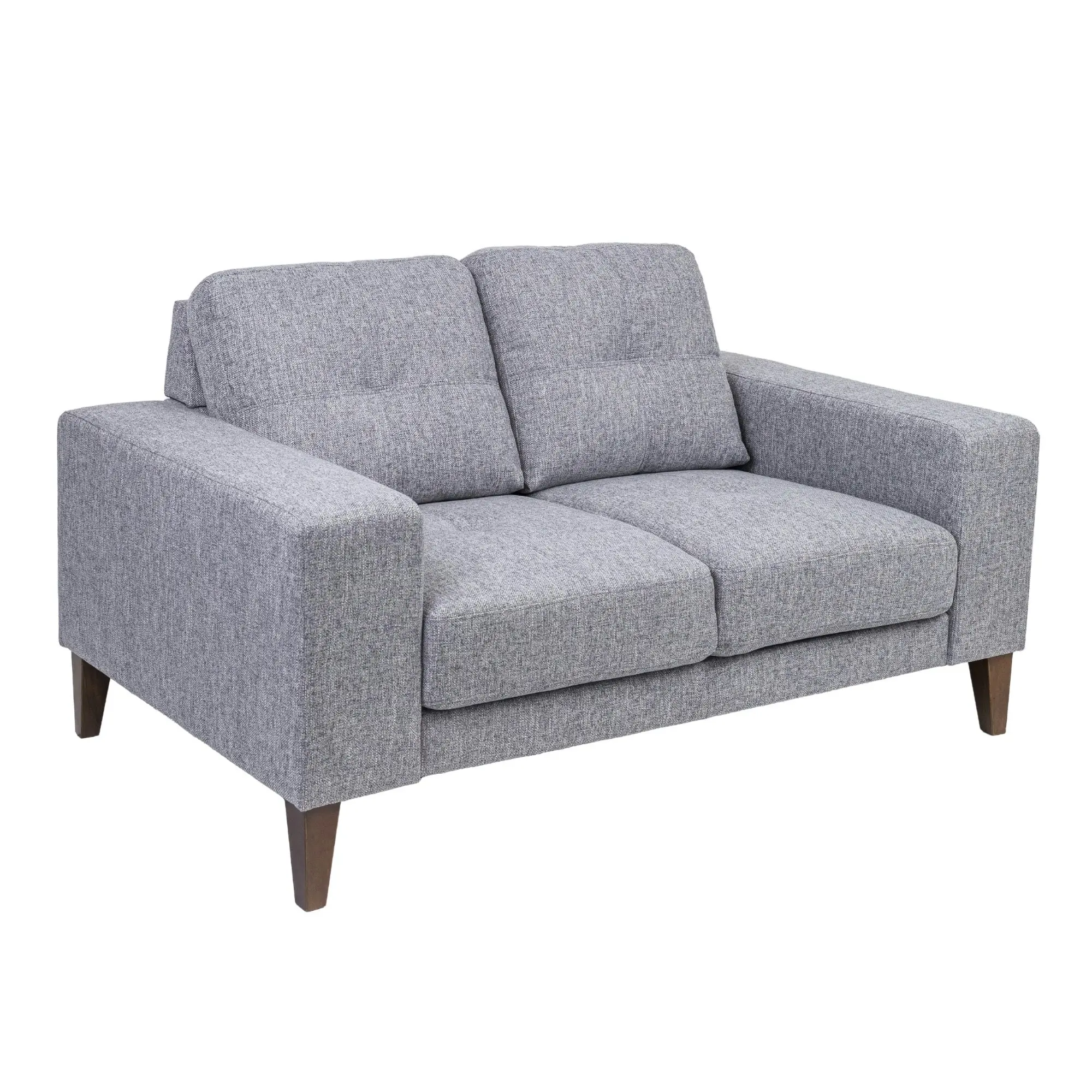 Juliet 2 + 3 Seater Fabric Sofa Set Grey