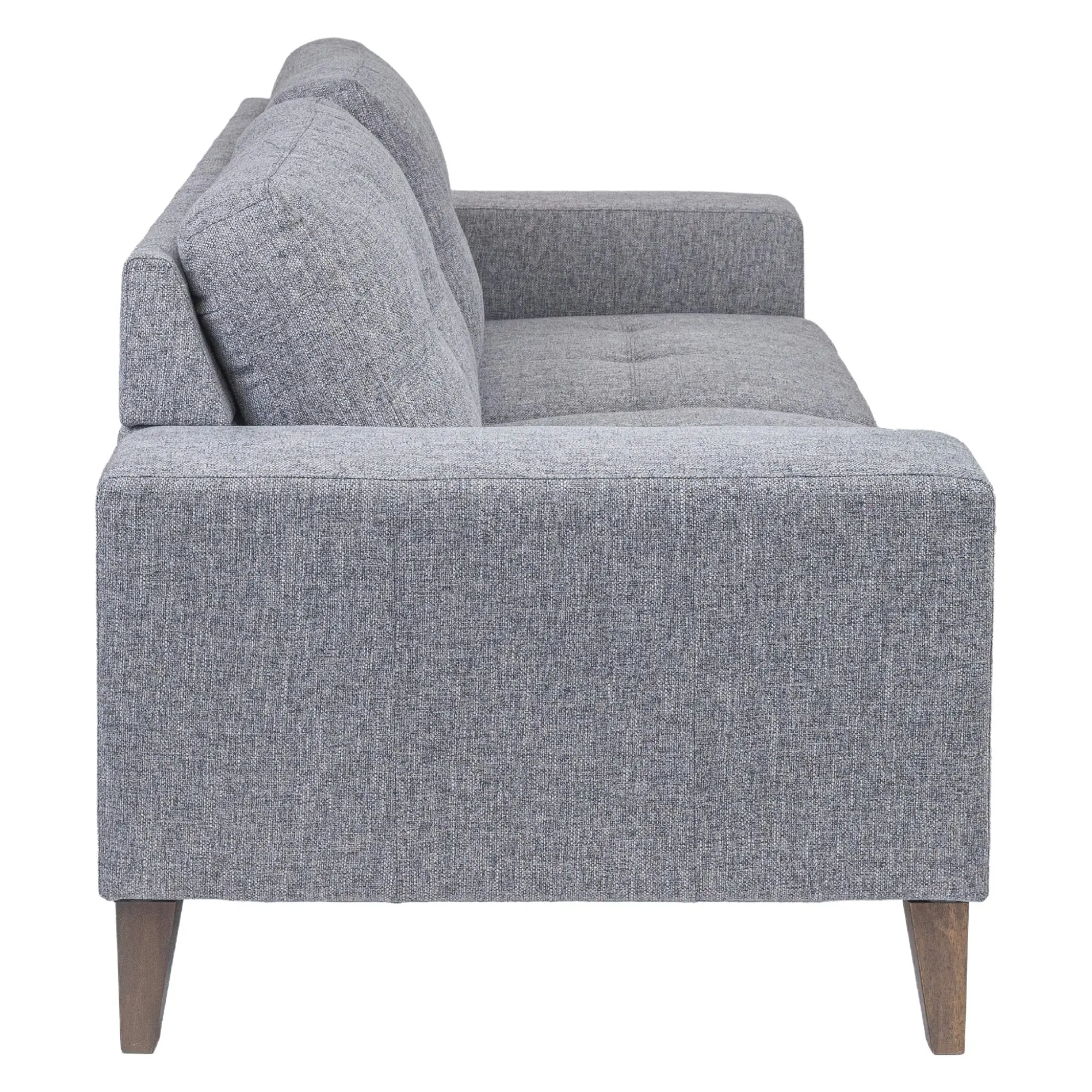 Juliet 2 + 3 Seater Fabric Sofa Set Grey