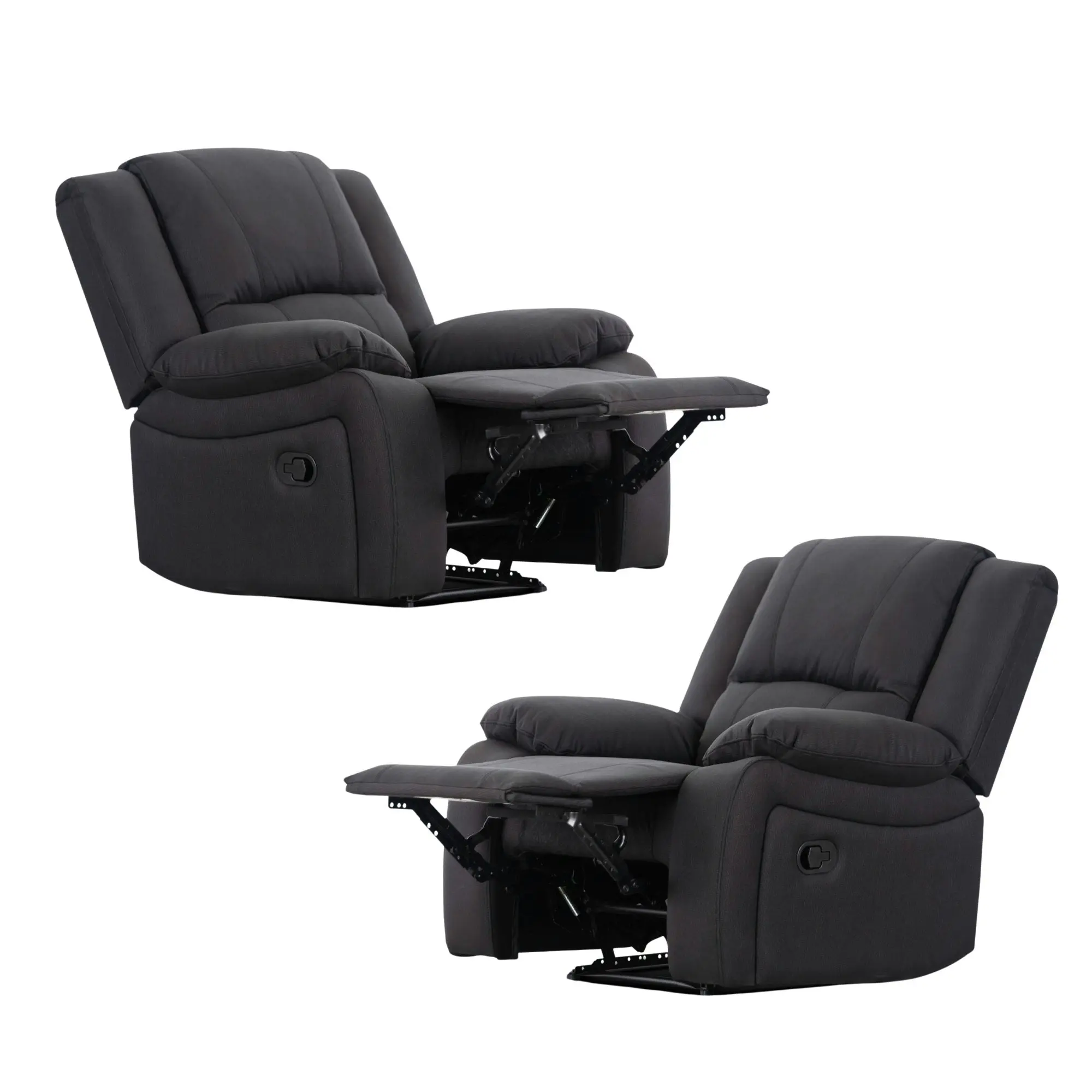 Anderson Fabric Electric Recliner Sofa Lounge Chair