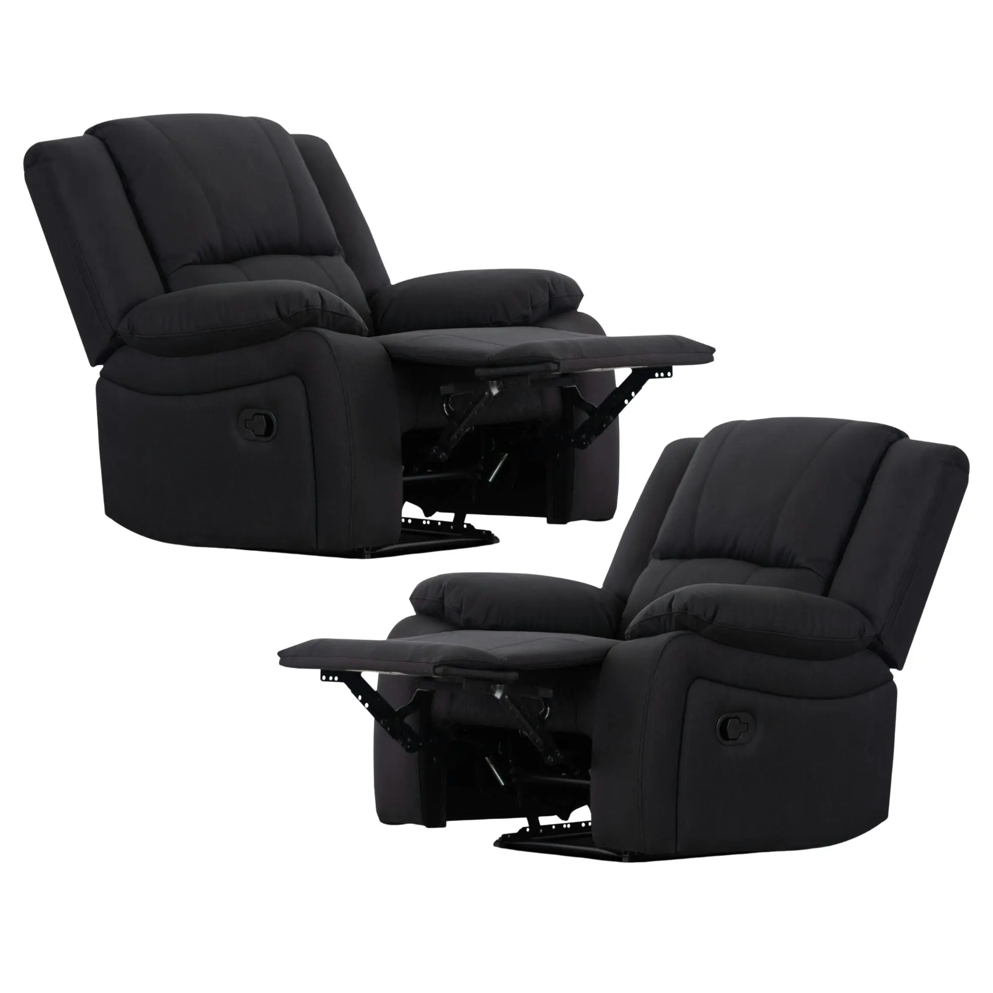 Anderson Fabric Electric Recliner Sofa Lounge Chair