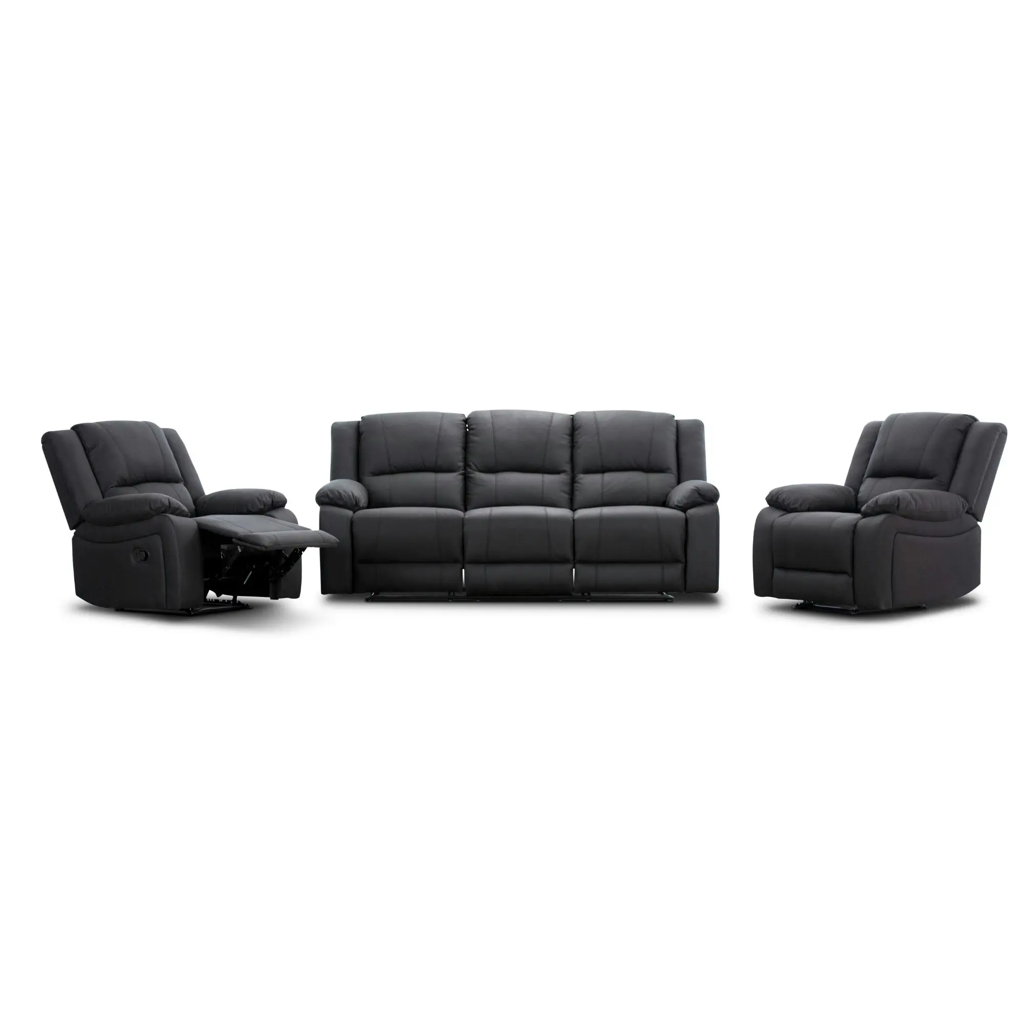 Anderson Fabric Electric Recliner Sofa Lounge Chair