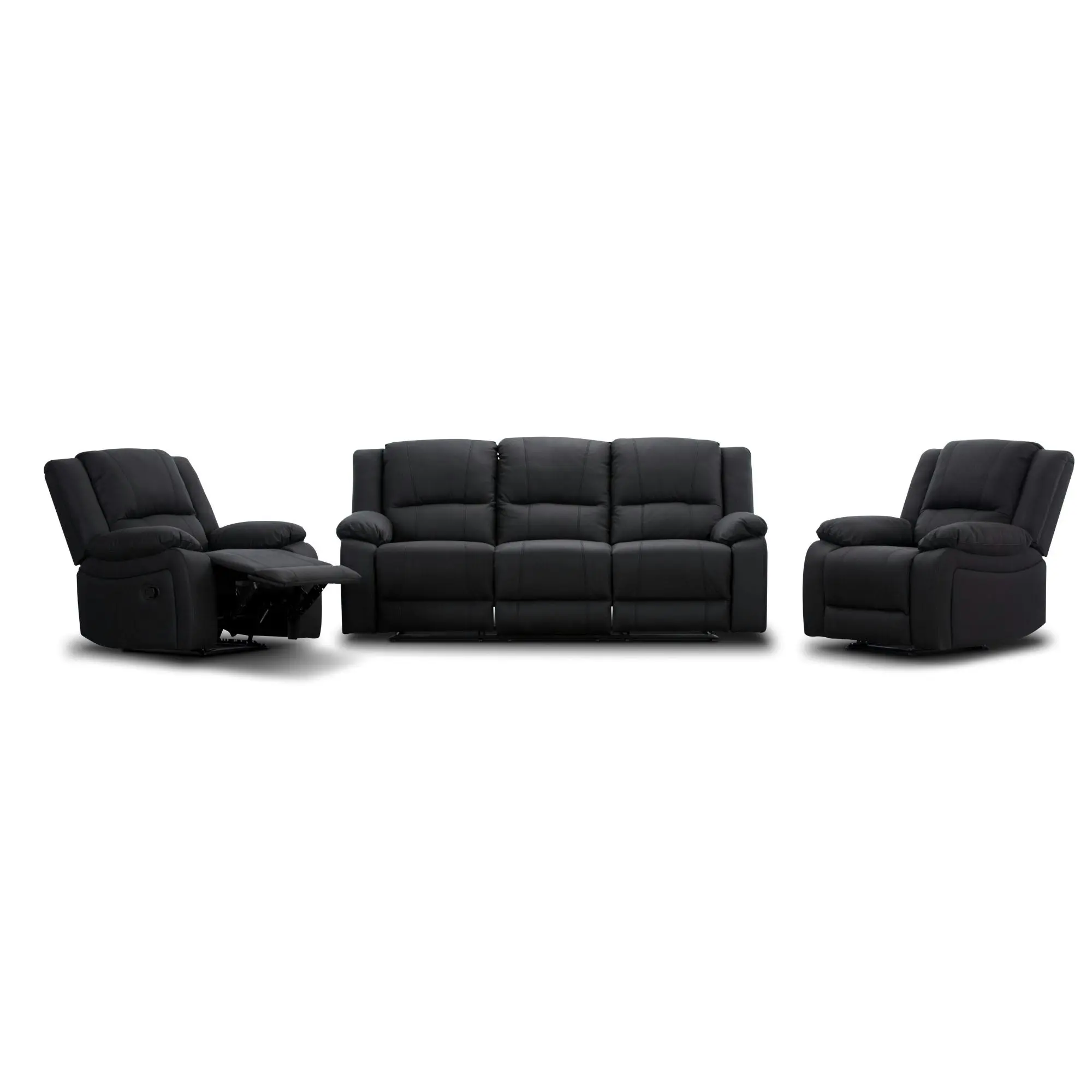 Anderson Fabric Electric Recliner Sofa Lounge Chair