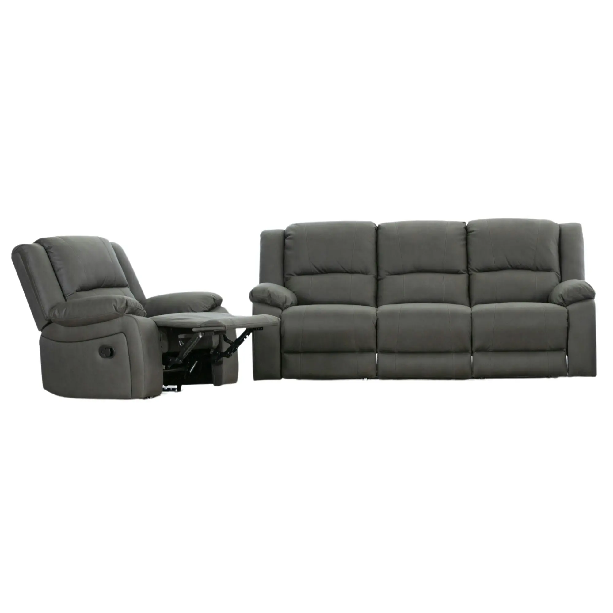 Anderson Fabric Electric Recliner Sofa Lounge Chair