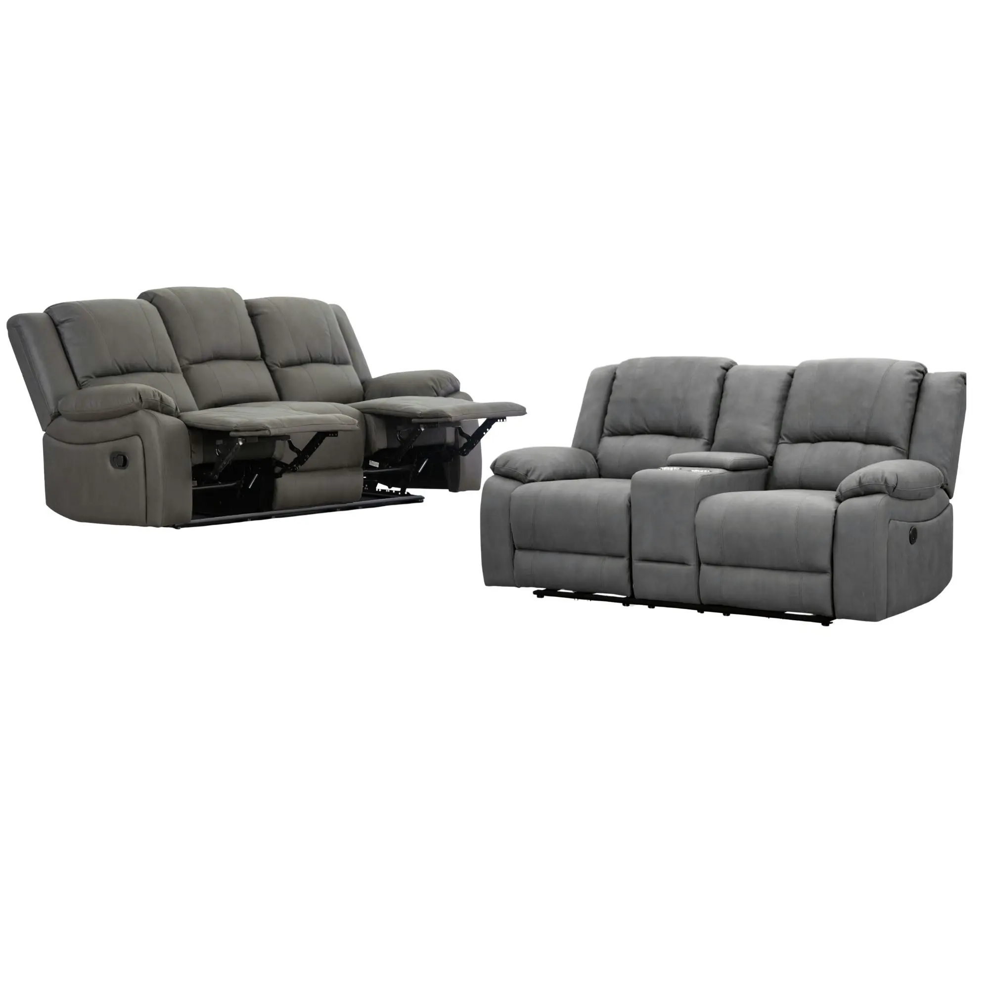 Anderson Fabric Electric Recliner Sofa Lounge Chair