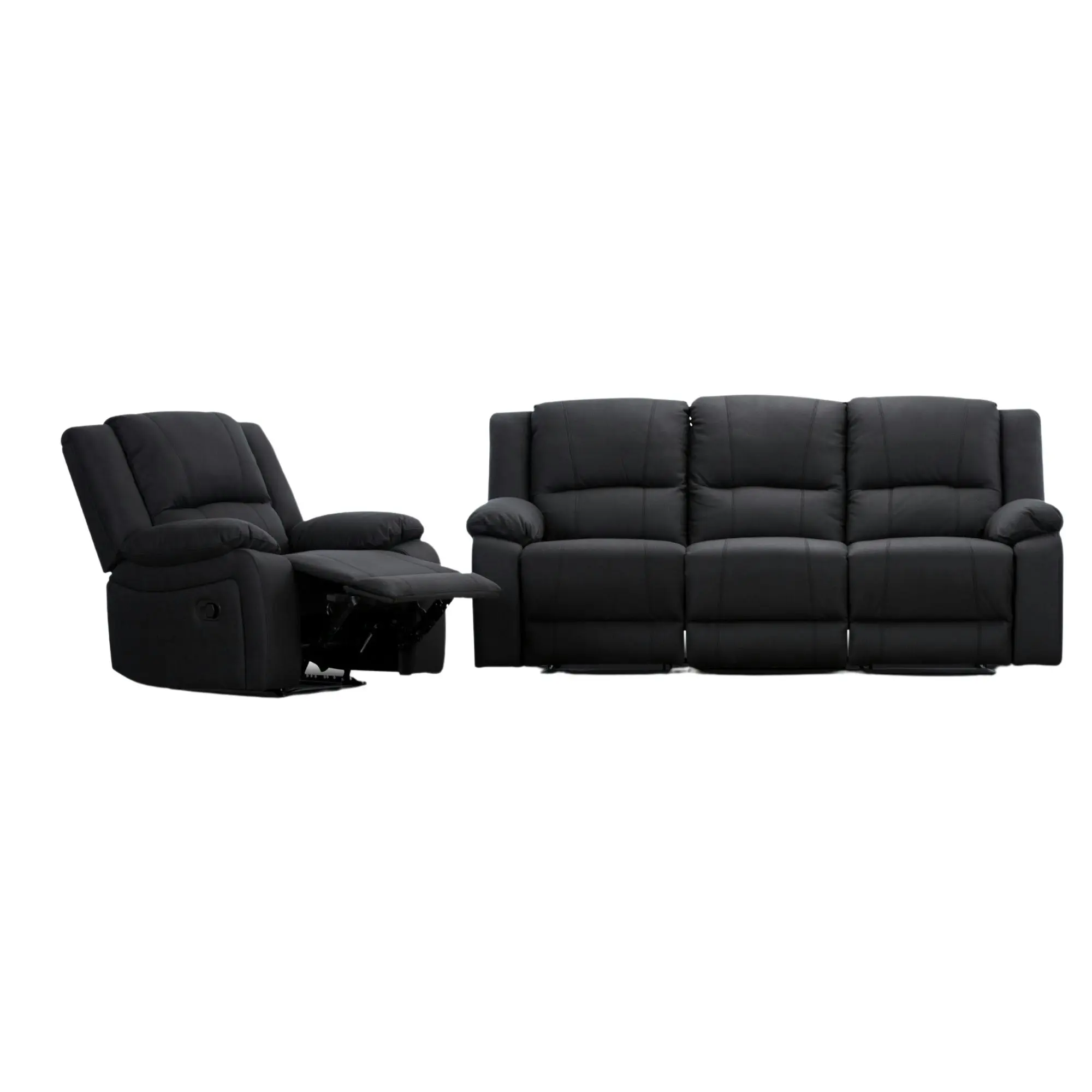 Anderson Fabric Electric Recliner Sofa Lounge Chair