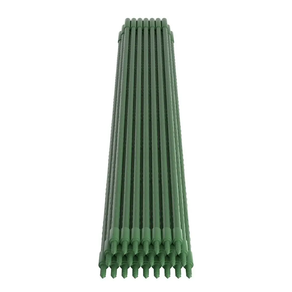 Greenfingers Garden Stakes Metal Plant Support 24pcs 92x1.1CM