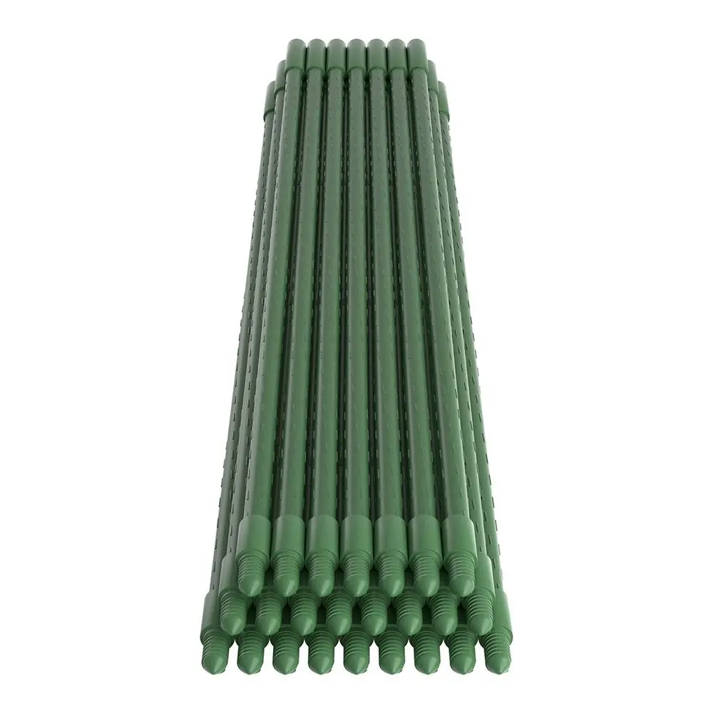 Greenfingers Garden Stakes Metal Plant Support 24pcs 92x1.6CM