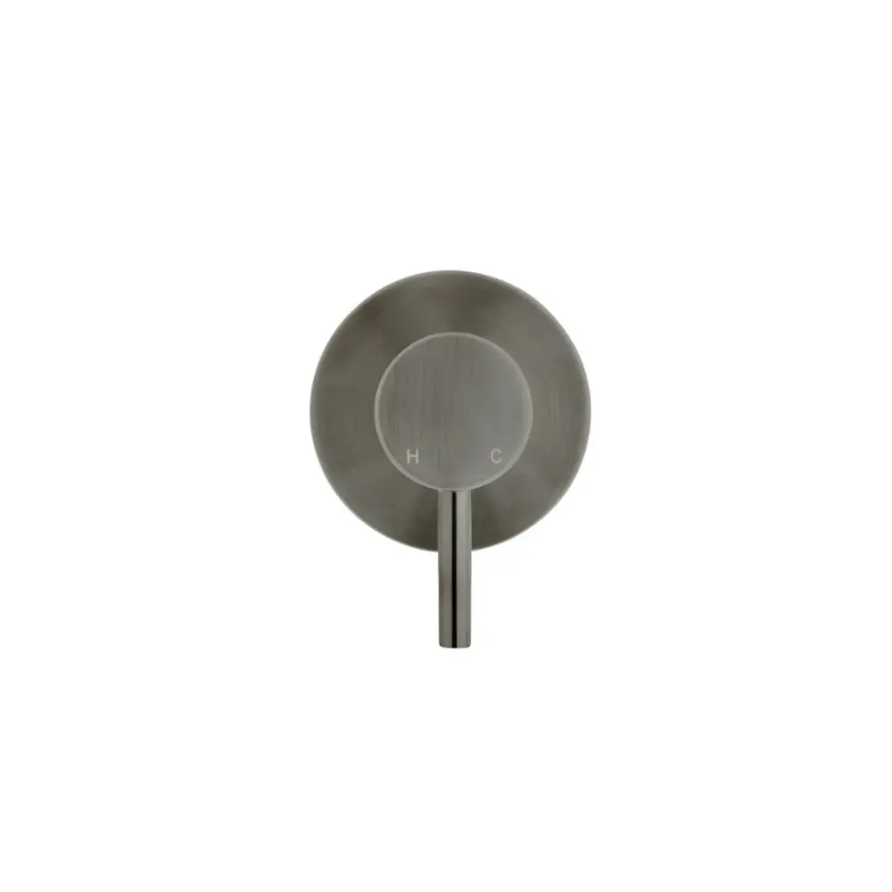 Meir Round Wall Mixer Short Pin Shadow MW03S-PVDGM