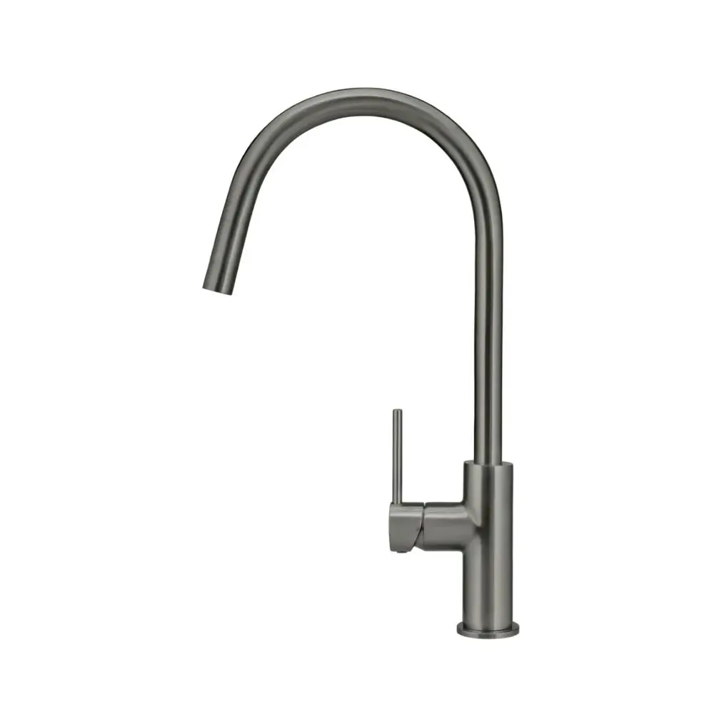 Meir Round Piccola Pull Out Kitchen Mixer Tap Shadow MK17-PVDGM