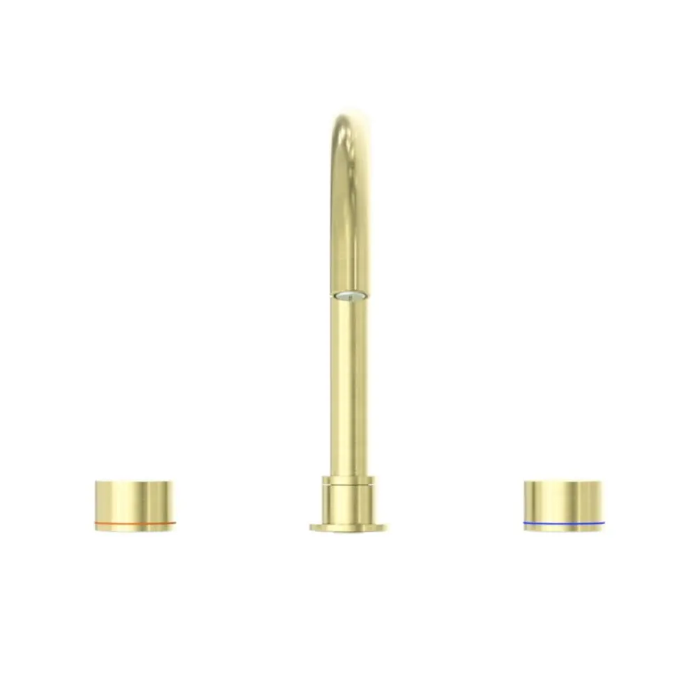 Nero Kara Bath Set Brushed Gold NR211703BG