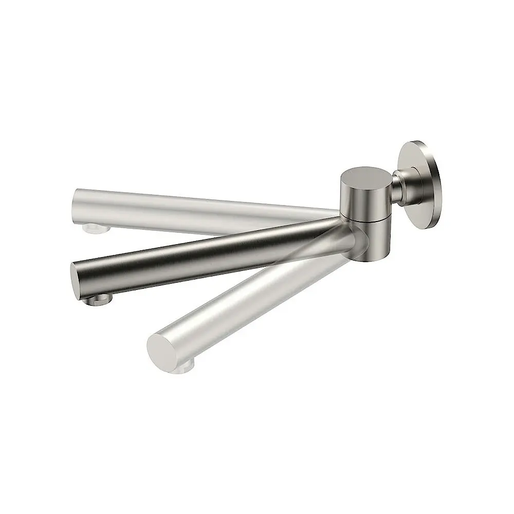 Fienza Michelle Swivel Bath Spout Brushed Nickel SP8021SWIVELBN