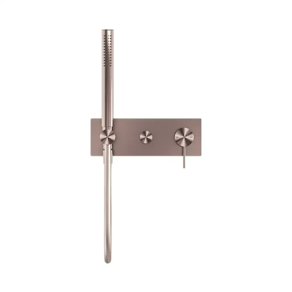 Nero Mecca Shower Mixer Diverter System Brushed Bronze NR221903eBZ