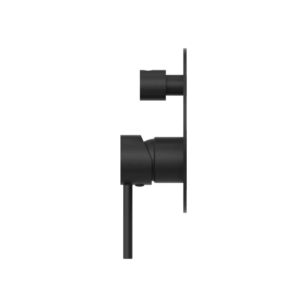 Nero Dolce Shower Mixer With Diverter Matte Black NR250809AMB