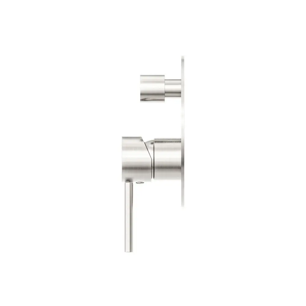 Nero Dolce Shower Mixer With Diverter Brushed Nickel NR250809ABN