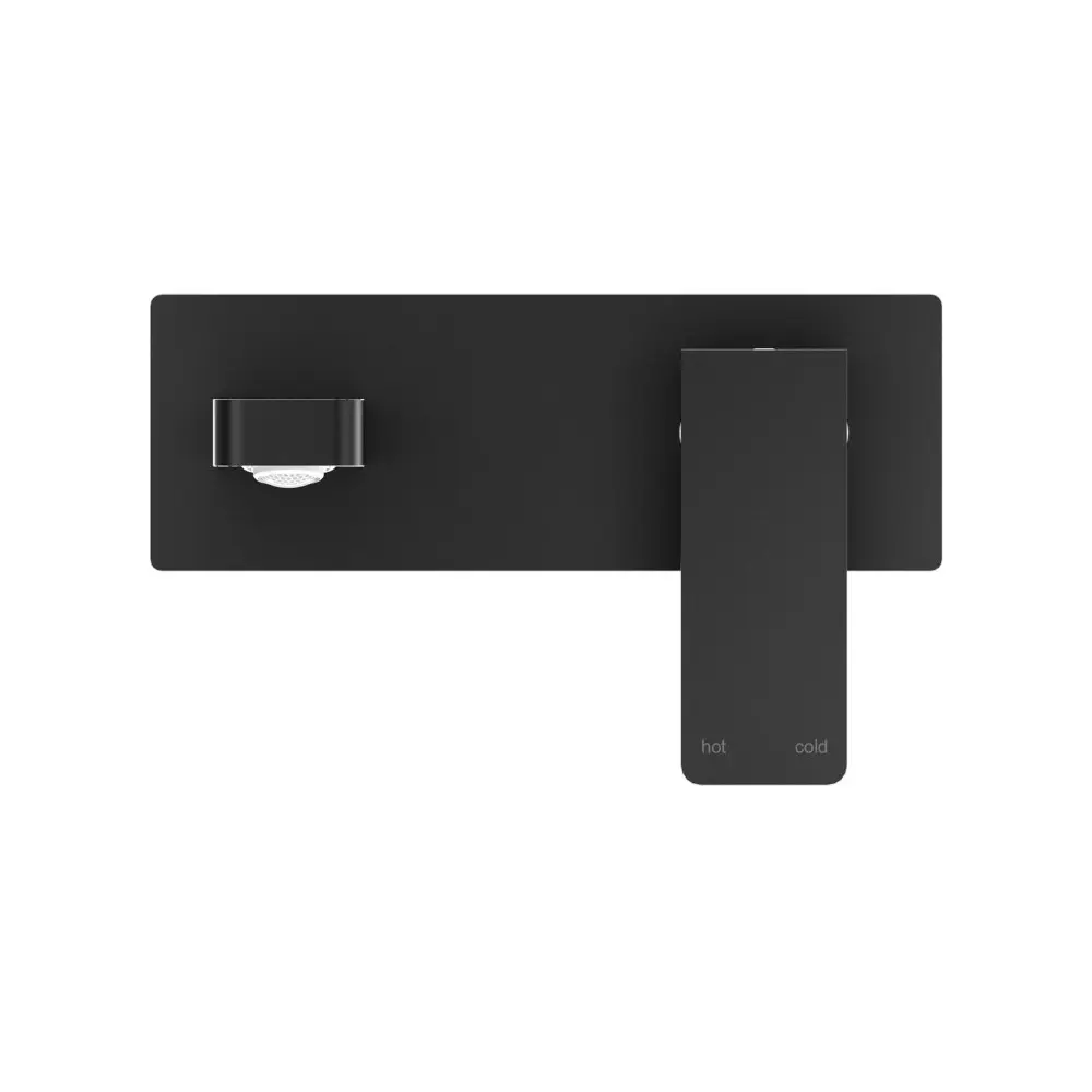 Nero Celia Wall Basin Mixer Matte Black NR301507AMB