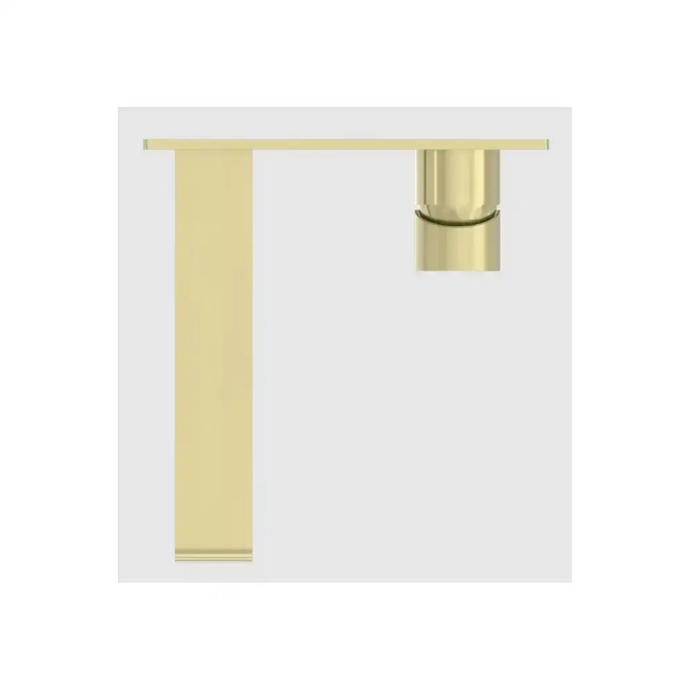 Nero Bianca Wall Basin Mixer Brushed Gold NR321507ABG