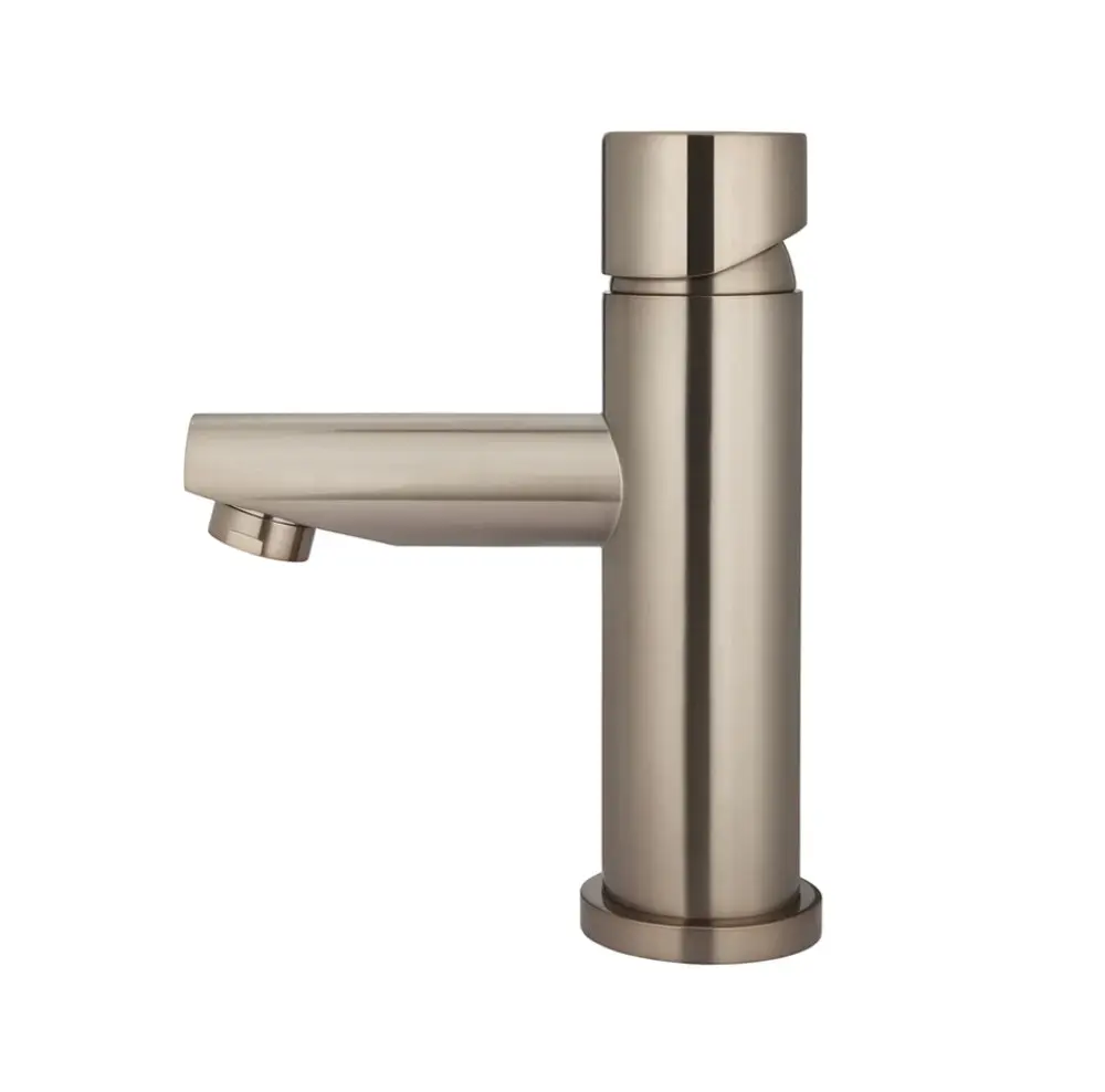 Meir Round Basin Mixer Champagne MB02PN-CH