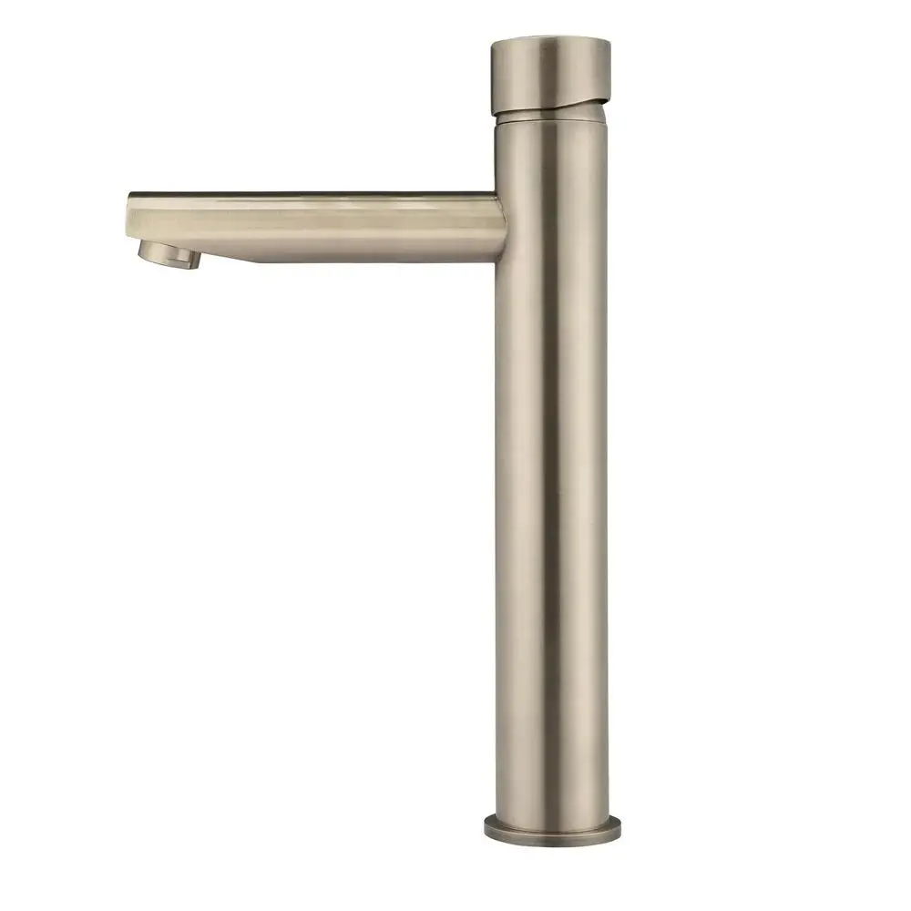 Meir Round Tall Basin Mixer Champagne MB04PN-R2-CH