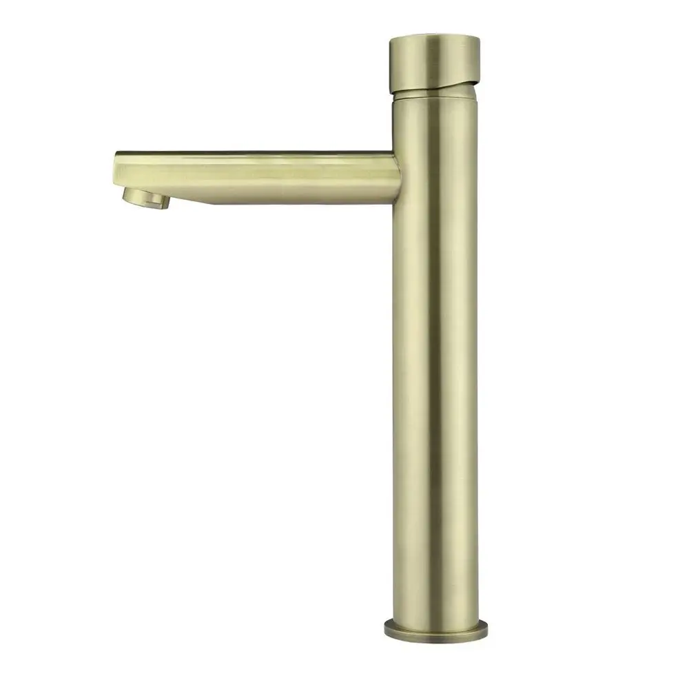 Meir Round Tall Basin Mixer Tiger Bronze MB04PN-R2-PVDBB