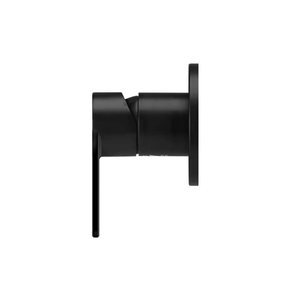 Meir Round Wall Mixer Matte Black MW03PD