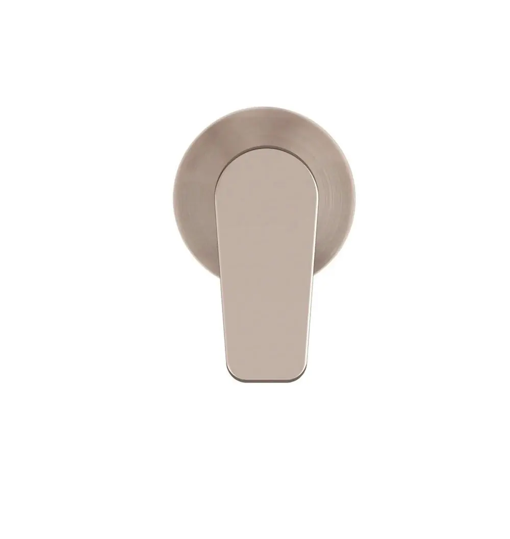 Meir Round Wall Mixer Champagne MW03PD-CH