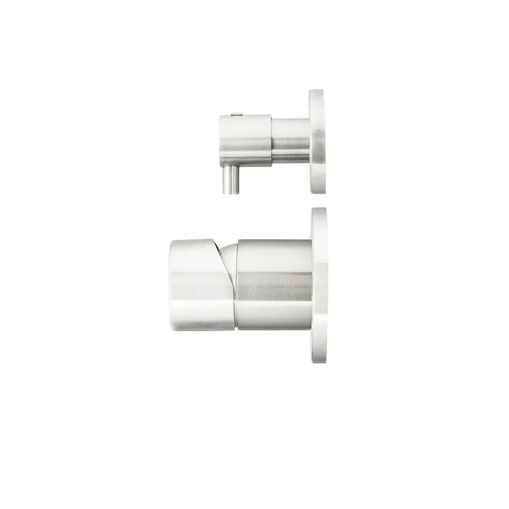 Meir Round Divertor Mixer Brushed Nickel MW07TSPN-PVDBN